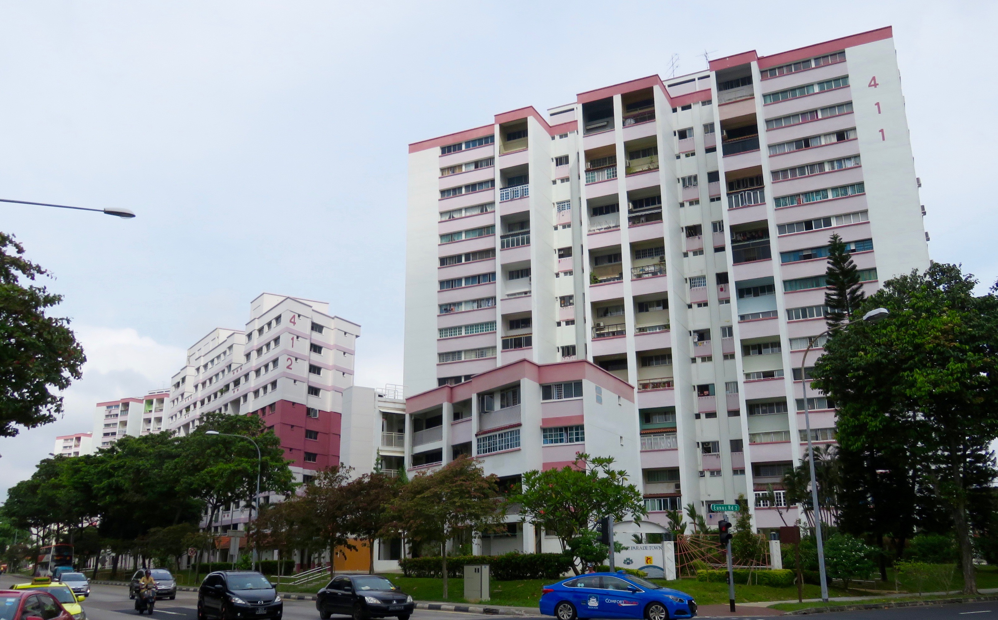 HDB apartment blocks