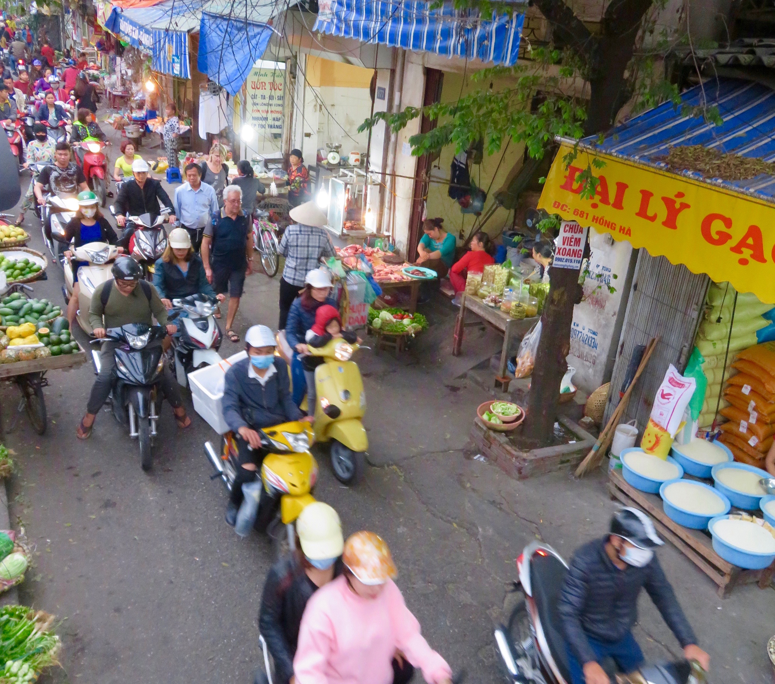 Motorbikes in Hanoi